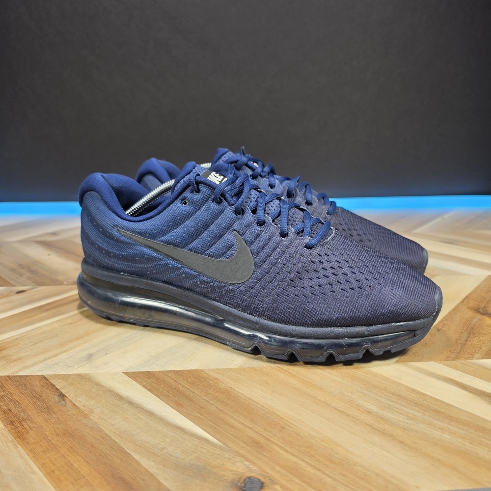 Nike Air Max 2017 Shoes Mens Size 11 Blue Running Athletic Sneakers 849560-402